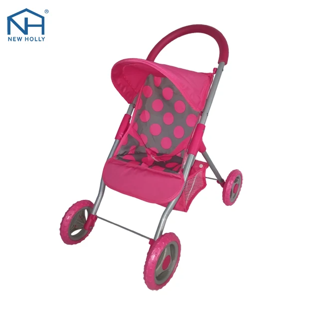 factory wholesale Plastic lovely children baby doll carriage