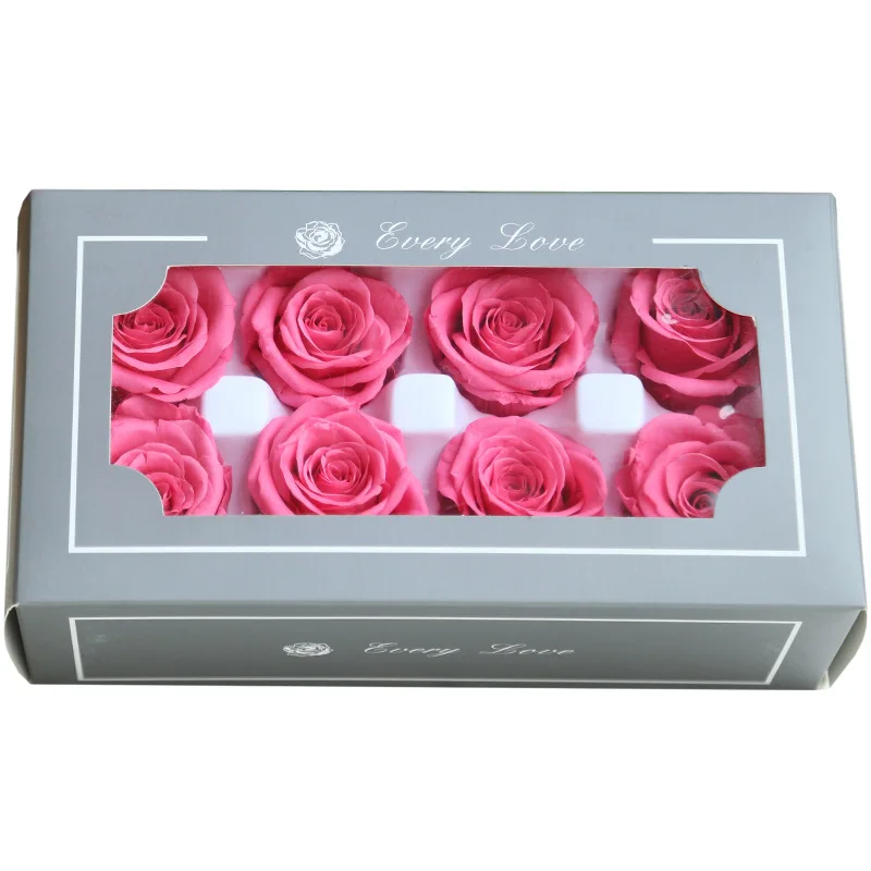 
beautiful preserved rose flower A grade stabilized rose preserved long lasting eternal roses 4-5cm 