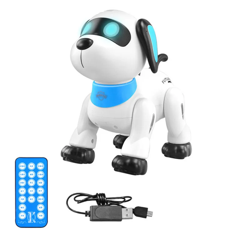 Hot sale Intelligent Robotic Puppy Electronic Pet Remote Control Dog 2.4G Smart RC Robot Dog for Children Gifts