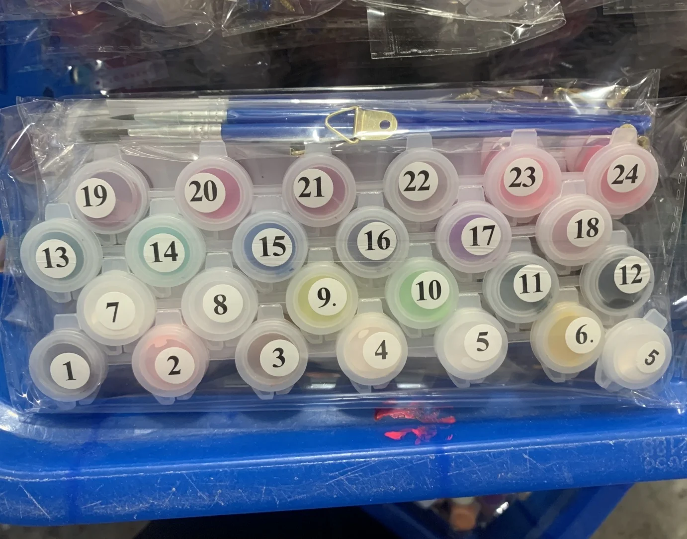 ORFON factory OEM ODM customized forno pictures painting paint by numbers kits on canvasl  16X20