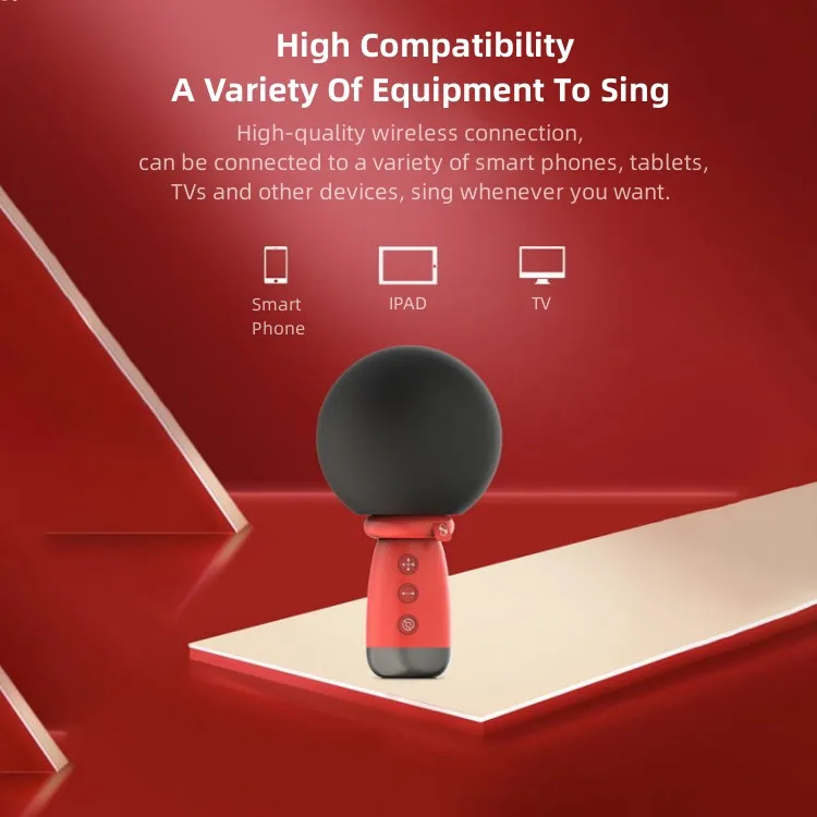 Sing Duoduo Snowman Huaweii HiLink Microphone Sponge Beautiful Yellow Karaoke KTV Smart Handy Portable Wireless Microphone