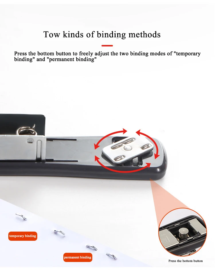 wholesale Hot Selling HS588-30 School Supplies Plastic Portable  office Stapler for 20 sheets of A4 paper