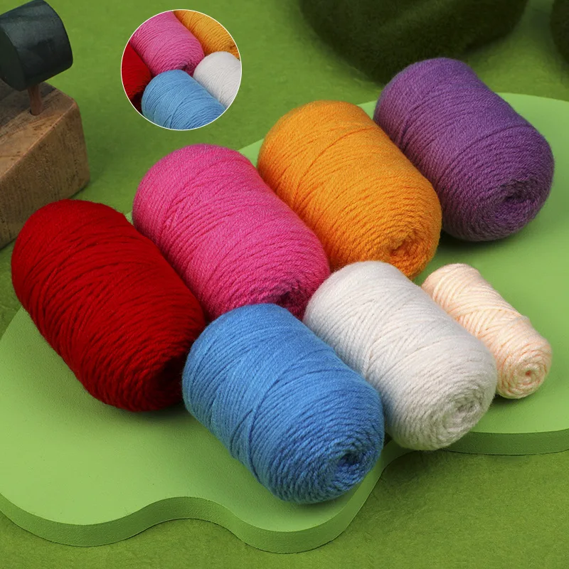 Factory price crochet dinosaur doll kit Handmade wool manufacture crochet kit for beginners creative hand-woven gift