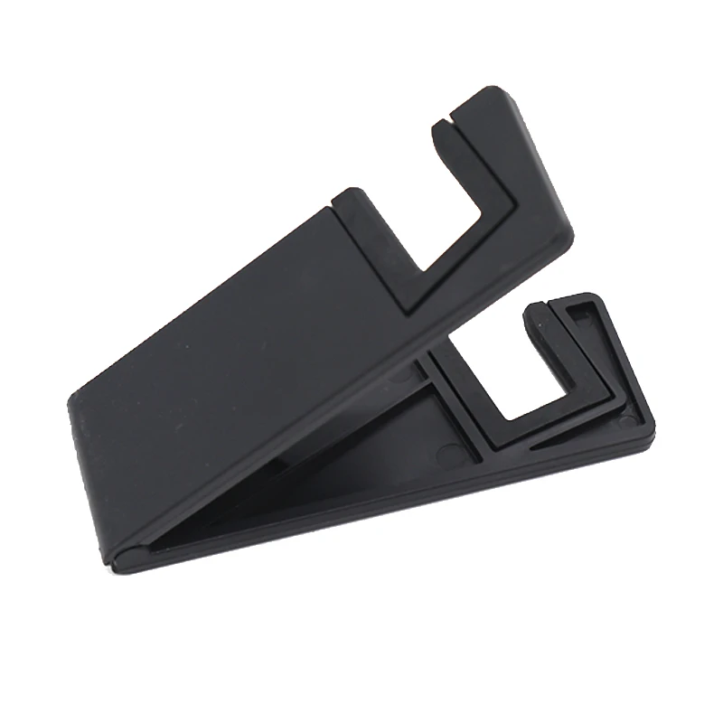 High Quality Travel Plastic Foldable V Shaped Mobile Phone Holders Stand for Desk