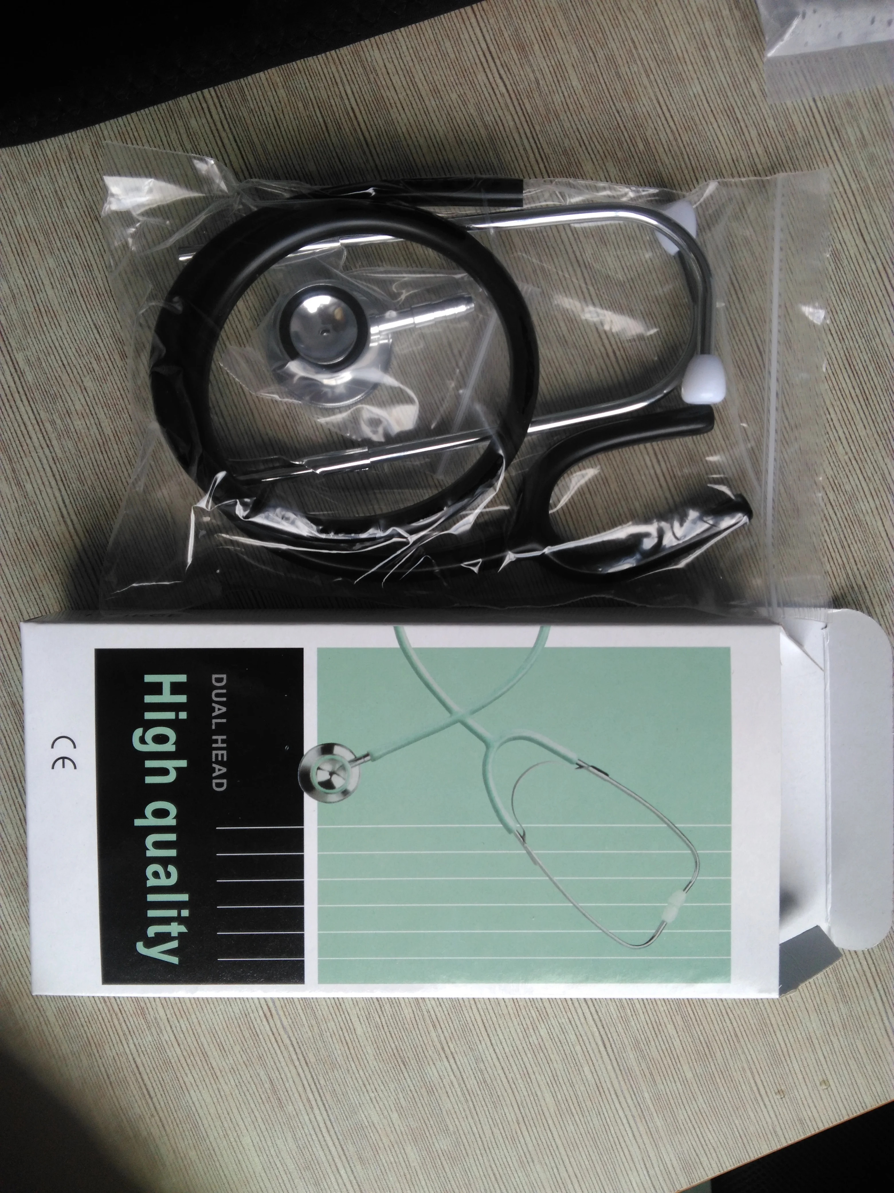 
Professional Wholesale Price Hospital Dual Head Doctor Pink Medical Light Weight Stethoscopes 