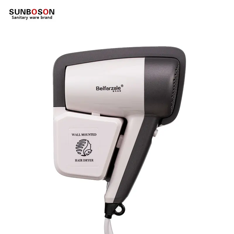  Adjust The Cold Or Hot Wind Professional Colorful Bathroom Mounted Wall Drier Quick Hote Hair Dryer With