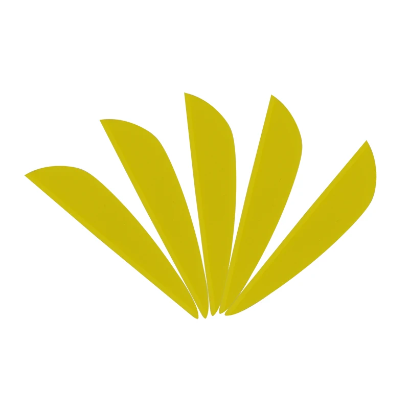 2/3 inch Archery Arrow Vanes Rubber Fletching DIY Free Cut Feather For Recurve Compound Bow And Arrow Accessories