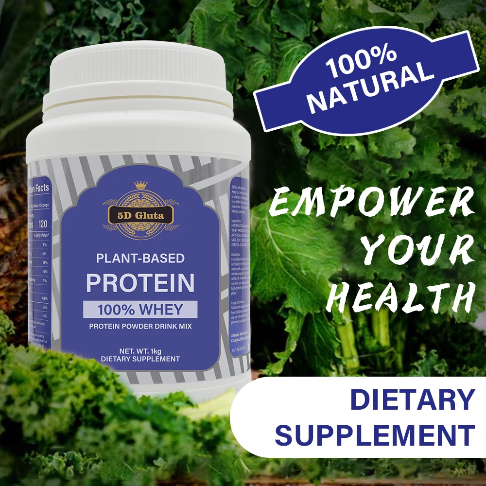 1kg Gym Protein Powder Whey Sports Nutrition Bodybuilding Powder Fitness Sport Dietary Supplement Isolate Protein Powder