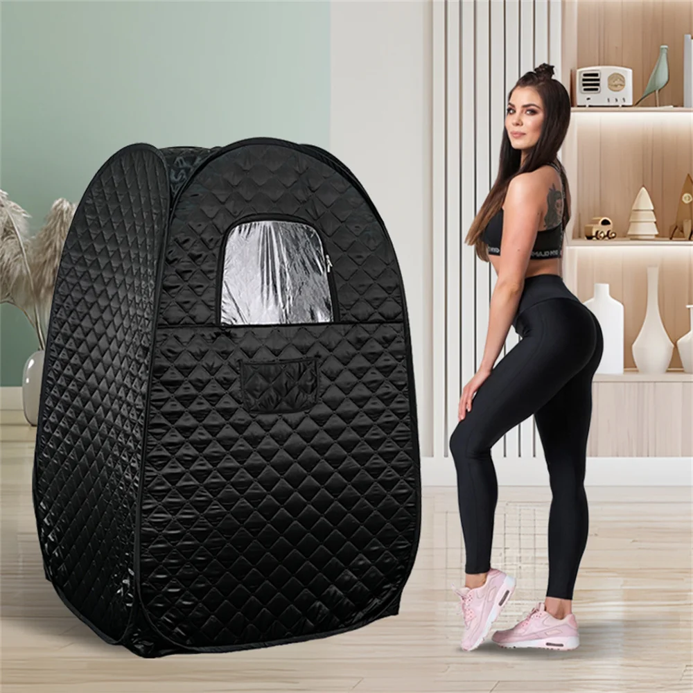 Household Full Size Steam Sauna Heater 3L Portable Box Steam Tent One Person Sauna Therapeutic Portable Sauna Room