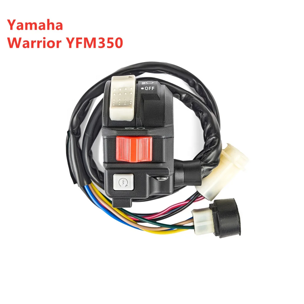Левый переключатель управления на руль для Yamaha ATV Bear Tracker YFM250 Warrior YFM350