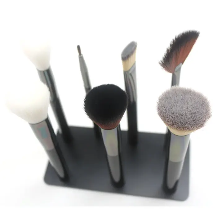 JDK New Design High quality Makeup brush Kit 7 pcs Makeup brushes Sets with magnetic stand Metal Pad