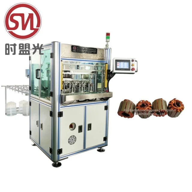 Fan Winding Machine Transformer Winding Machine Automatic  Four-Station Motor Automatic Winding Machine