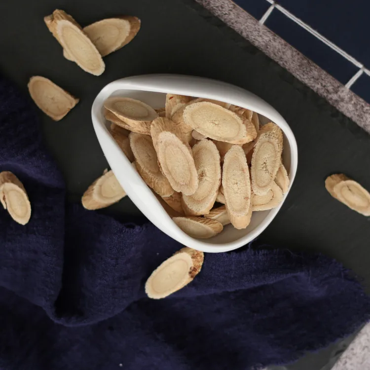 Huang qi China Supply Health Tea Mongolian Milkvetch Astragalus Root Slice