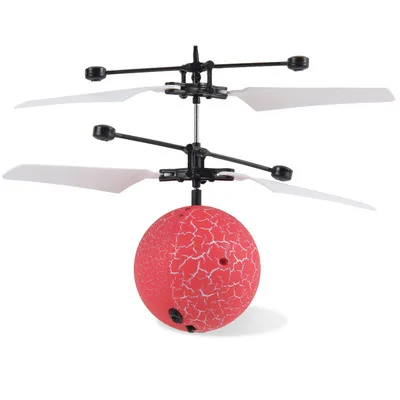 
Flying Ball LED Luminous Kid Flight Balls Electronic Infrared Induction Aircraft Remote Control Toys Magic Sensing Helicopter 