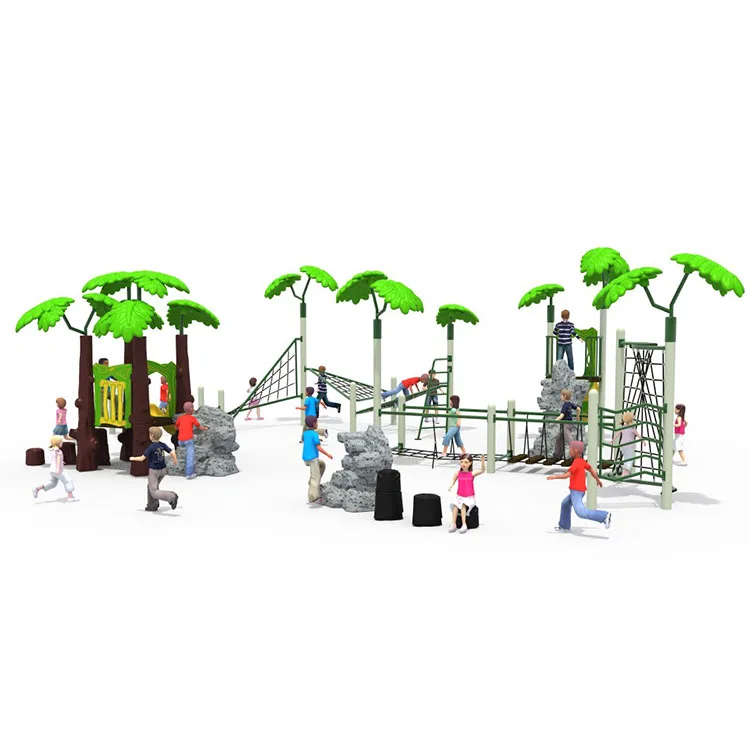Kids Playground Climbing Outdoor Equipment Park Children Outdoor Playground Plastic Slide for Children