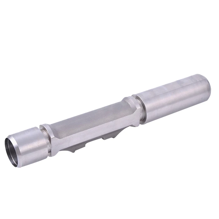 High Quality Custom CNC Machining Service  Silver  Anodizing Aluminum Screw Parts