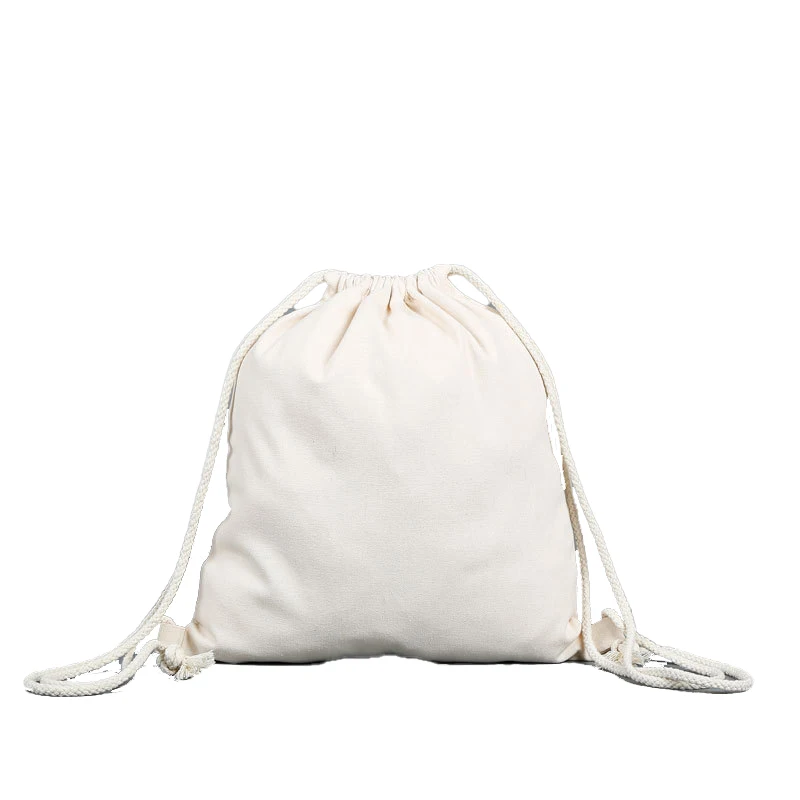 Изготовленный на заказ холст шнурок подарочная сумка для хранения организации персонализирования путешествий и экологически чистого использования