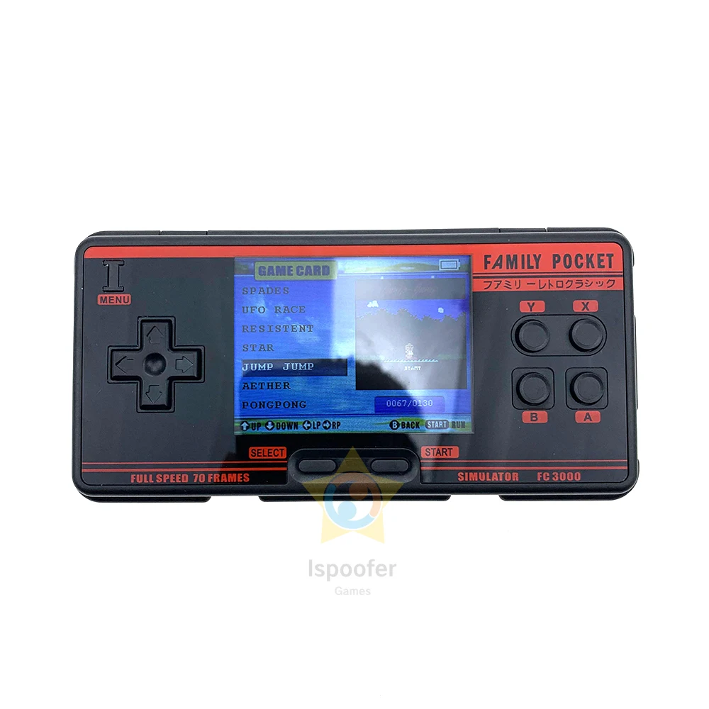 Портативная Карманная игровая консоль для FC3000 1091 встроенных классических игр портативная с поддержкой 8 форматов выход