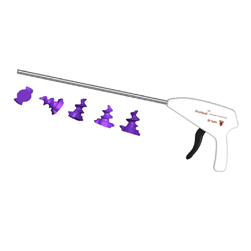 
Hernia Repair Mesh Fixation Device Absorbable Tacker Surgical Mesh Tacker Absorbatack Hernia Stapler 