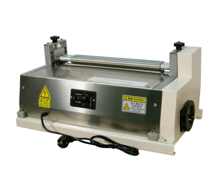 Factory Price Desktop Electric Paper And Leather Glue Coater Cold Gluing Spreading Machine With Good Price