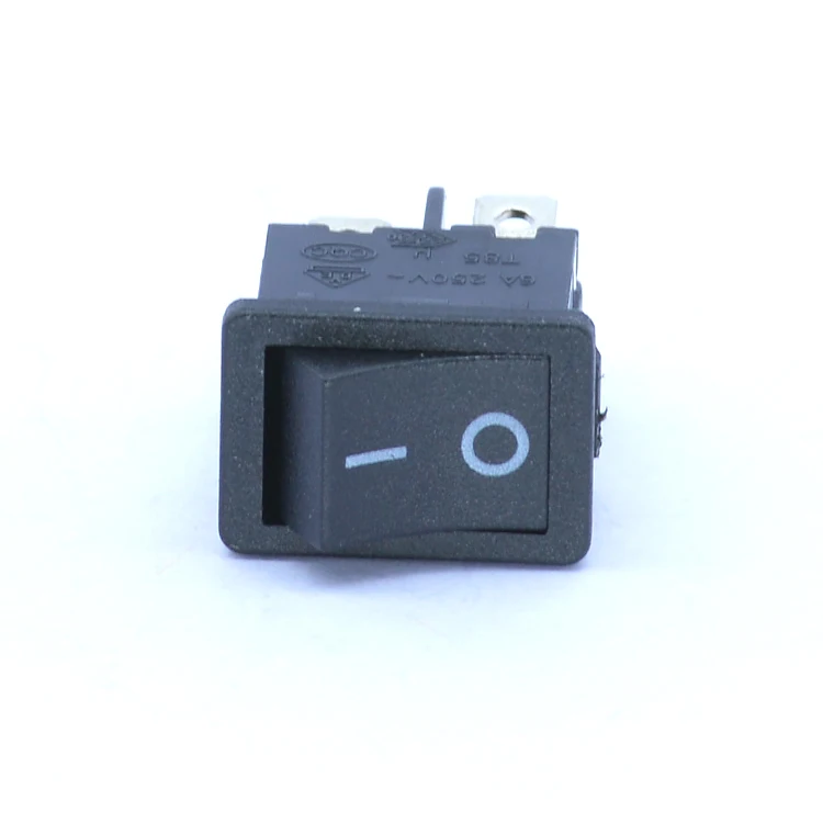 Hongju MR-6-210-C5N-BB 4 Pin Черный вкл/выкл 6A 250V квадратный клининговое оборудование Кулисный Переключатель