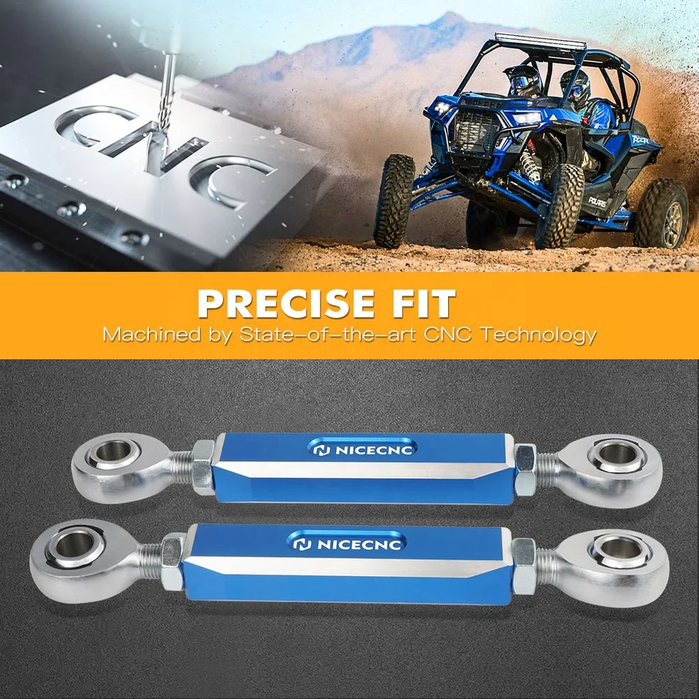 NiceCNC коррекция задней полосы комплект звеньев для Polaris RZR XP4 TURBO MD 2018 XP1000 2019-2020 XP