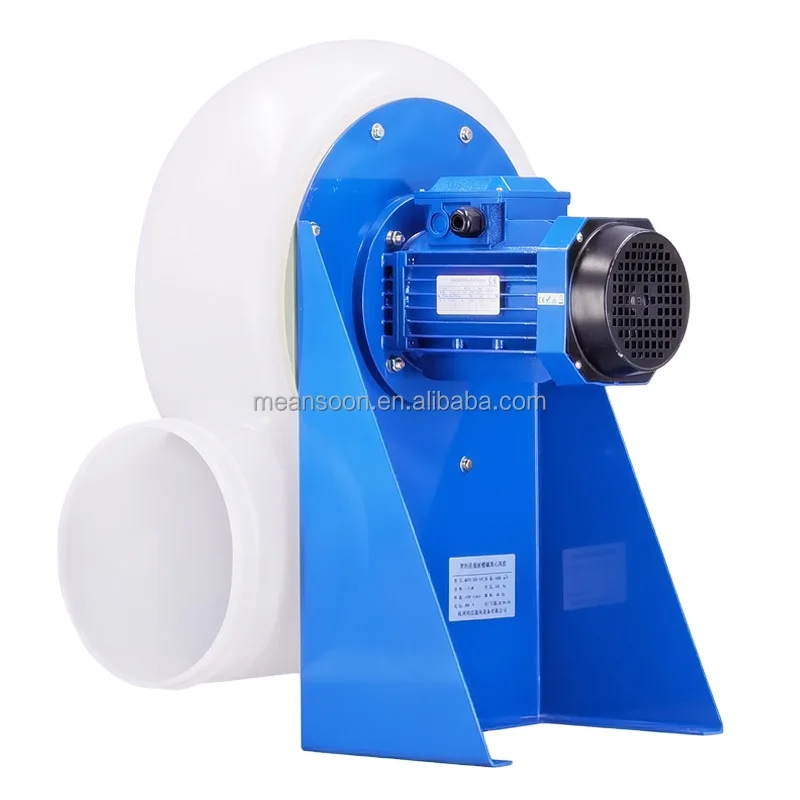 MEANSOON Plastic PE fume hood exhaust blower