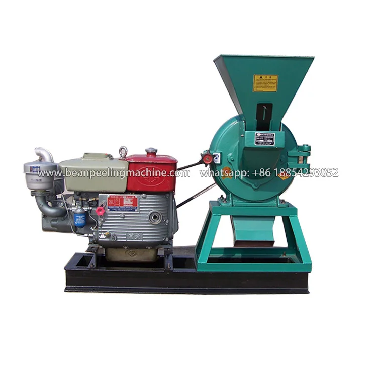 Disk Mill China Factory sell 9FC-360 corn grain beans milling machine