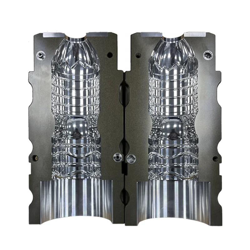 Efficient PET blowing mold for industrial containers