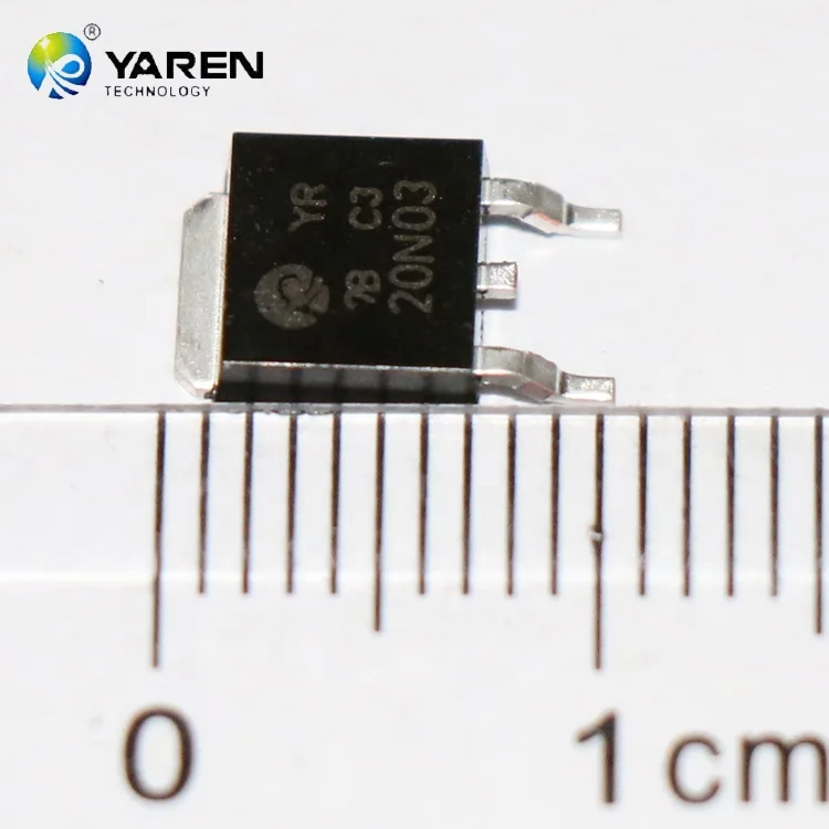 Транзистор Mosfet с усилением канала 20N03 на 252 N