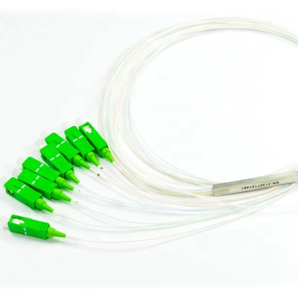 
SC/FC/APC/UPC 1*8 Mini Type PLC Splitter changyue oem 