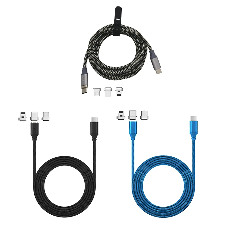 Поддержка 100W USB-C PD и покрываться за устройство совместимо со всеми 3 основных USB типа супер быстрая зарядка со знаком бесконечности кабель