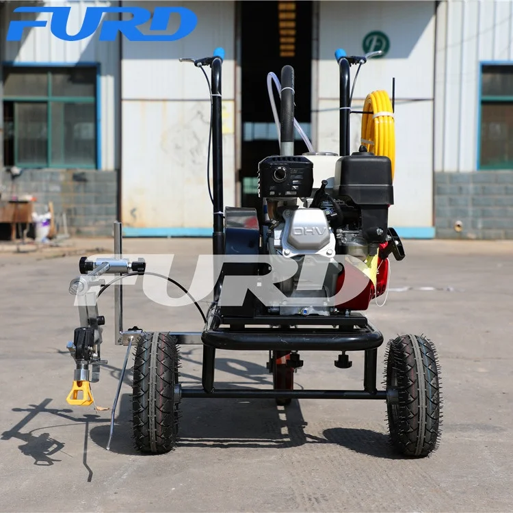 Cold Spray Parking Lots Painting Traffic Line Road Construction works Road Marking Machine Foe Sale Gas Engine Walkways In Stock