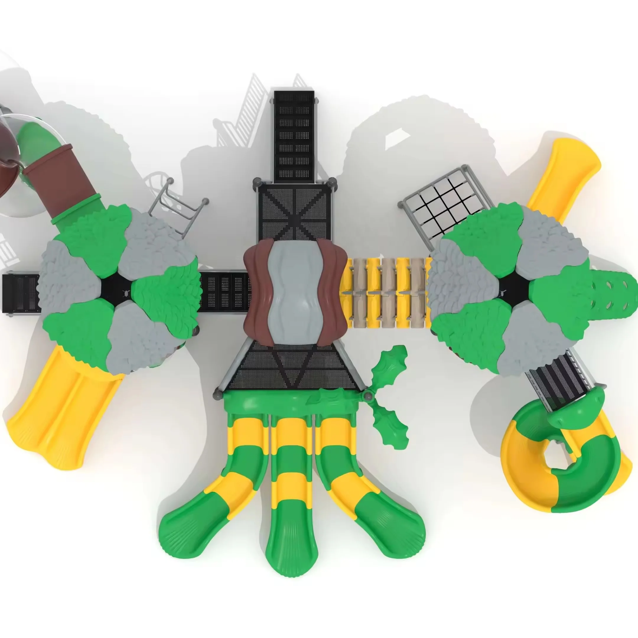 2024 HOT Selling Kid Toy Playground Equipment Playground Set Games For School Commercial Playground Equipment