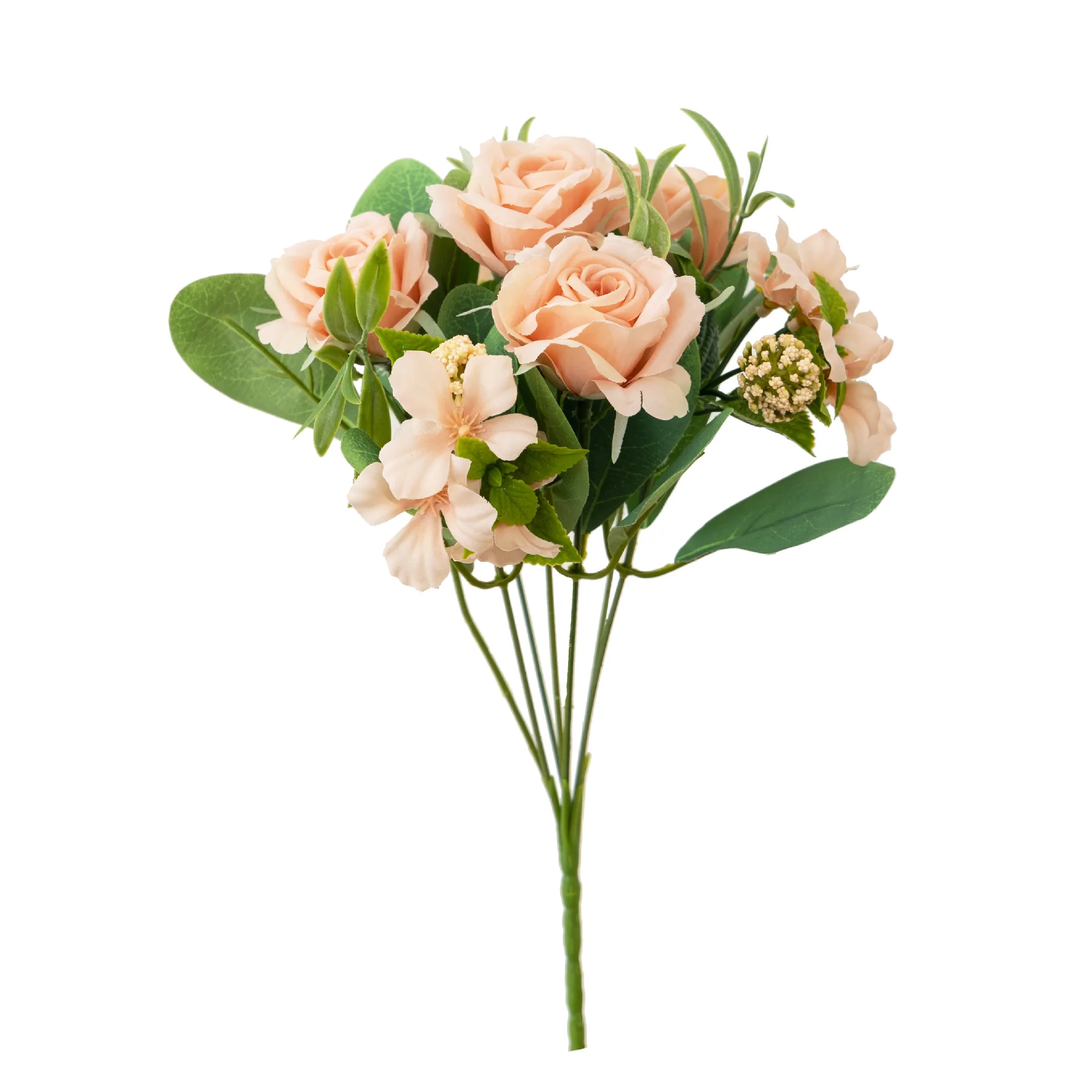 Artificial flower bouquets, home decoration, green plant accessories, living room dining table decoration