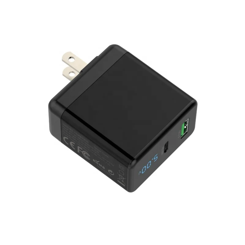 
New Design PD 18W USB C Charger Qc3.0 18W Dual Port Wall Charger Adapter 36W Mobile Charger For Iphone/Xiaomi 