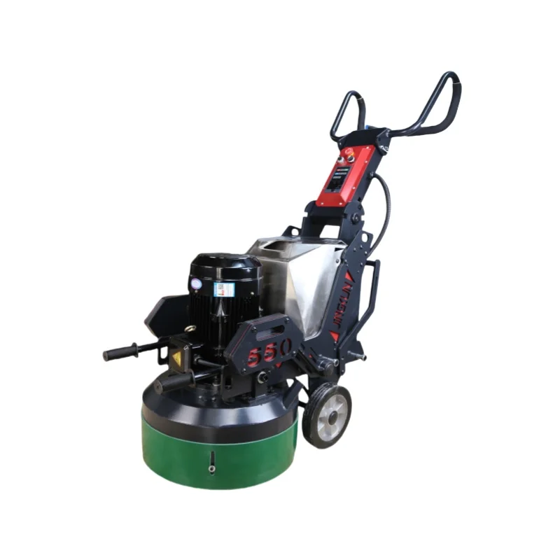 Бетоношлифовальная машина с пылеотсасывающим устройством используется для шлифования и полировки пола.