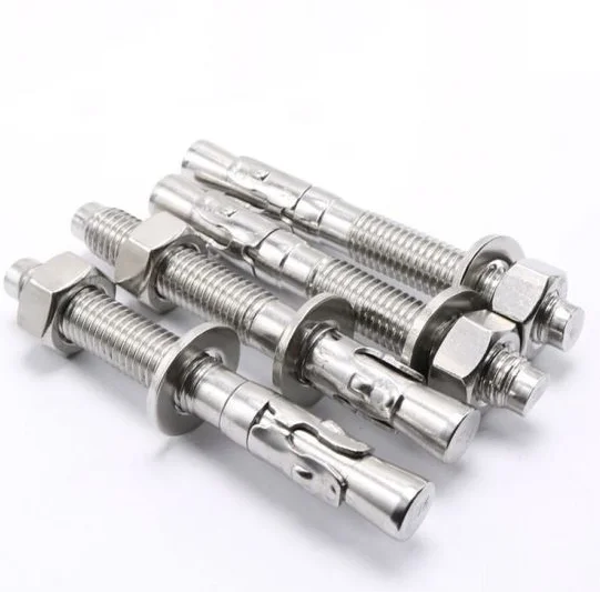 Customizable Steel Expansion Bolt Wedge Anchor with Built-In Expansion Screw 80mm-300mm Zinc Surface Treatment DIN Standard