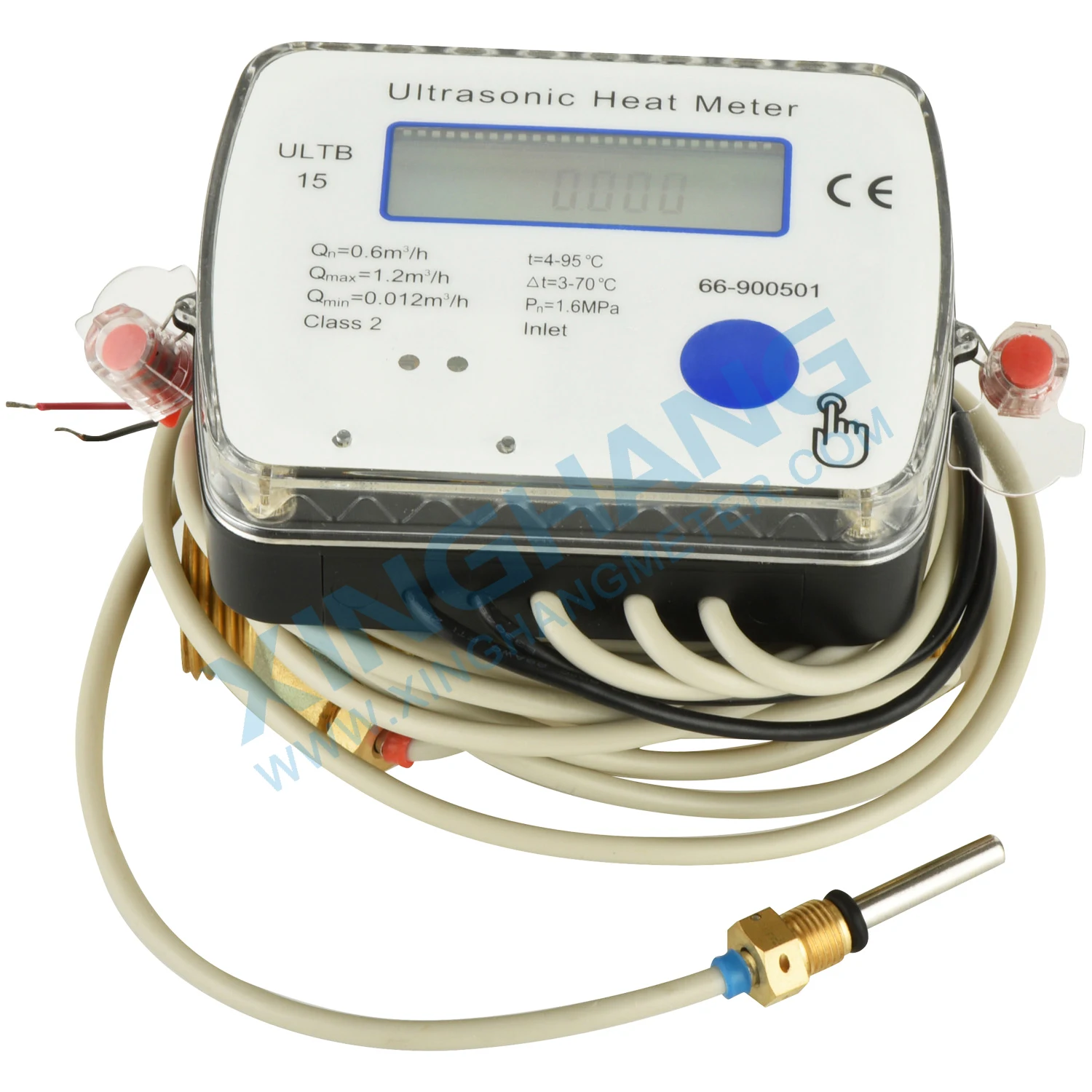  Ультразвуковой счетчик тепла с M-BUS/ RS-485/импульсный выход/LoRaWAN
