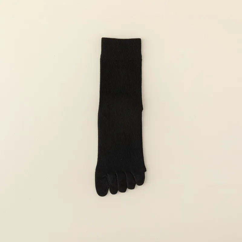 Unisex Men Women Five Finger Style Polyester Cotton Toe Sock Multi Colors Invisible Autumn Winter Warm Socks
