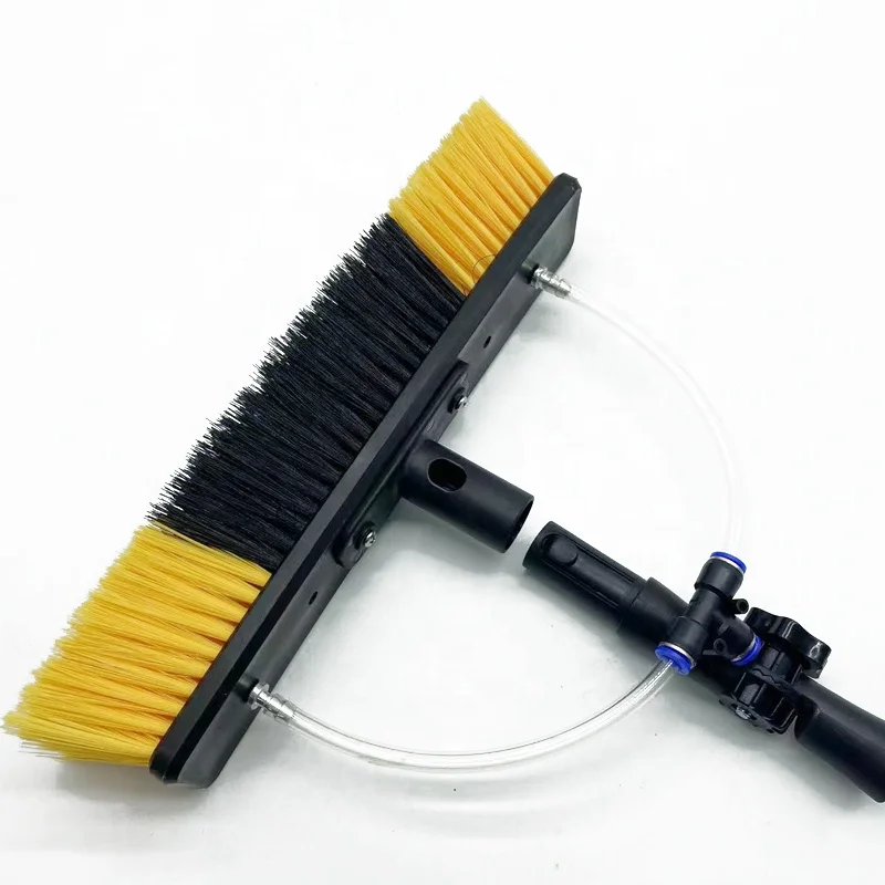 30ft Window Cleaning Kit Telescopic Water Fed Pole for Solar Panel Washing Brush