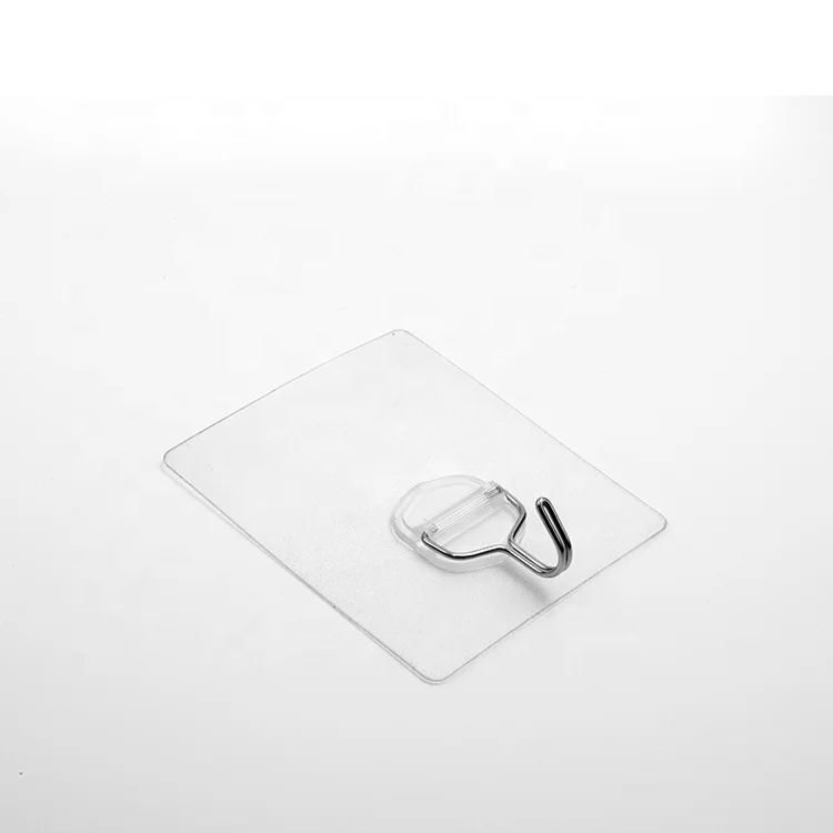 Custom logo metal hook hanger for kitchen accessories adhesive suction cup wall hook