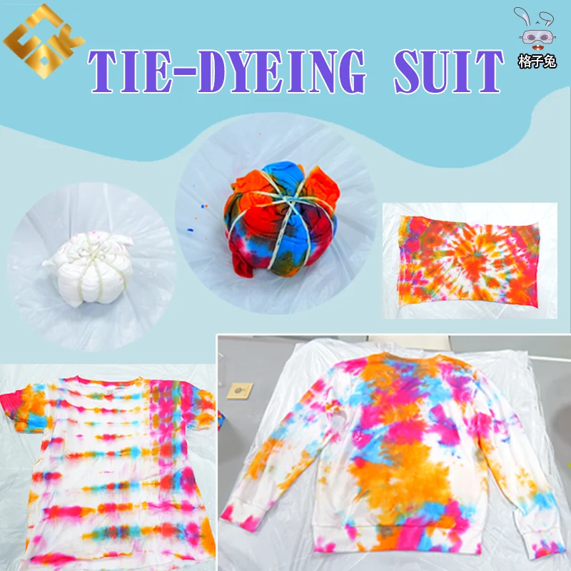 Environmental protection and safety do not fade tie dye powder DIY color creative clothing dyeing pigment
