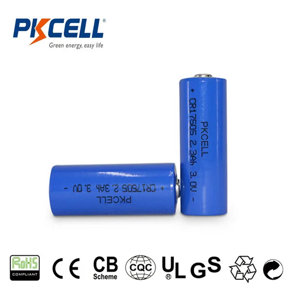 CR17505 LiMnO2 ячейка 3 В литиевая батарея для датчиков GPS
