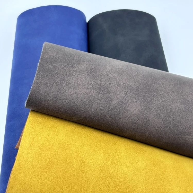 Хит продаж дизайнерская замша с принтом из искусственной кожи рулон на дворе Ecoleather Rexine кожа