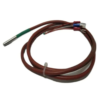 2x50mm  silicone wire    high temperature pt100  sensor
