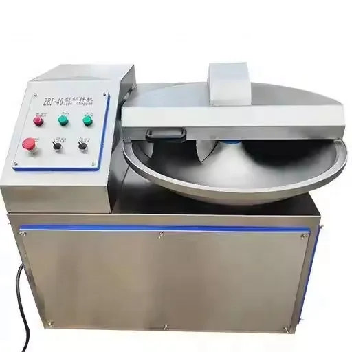 Commercial Electric Sausage Meat bowl cutter 20 liters chopper mixer vegetable cutter emulsify Meat chopping machine cutter