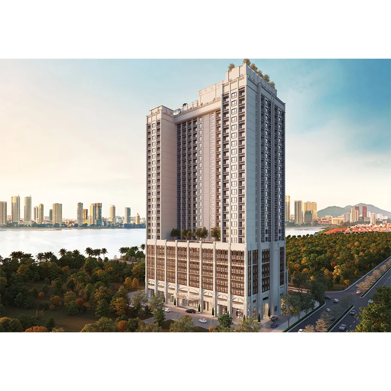 Aluminum Alloy Energy Saving Soundproof Reflective Low-e Insulated Glass Curtain Wall