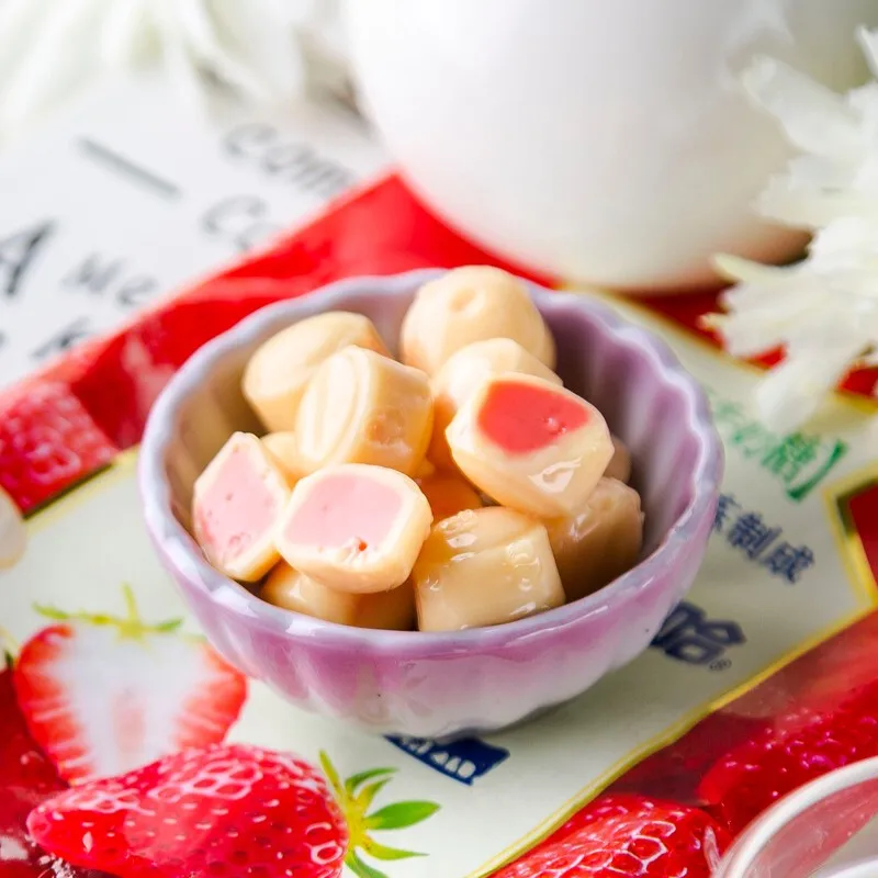 Китайский производитель, конфеты с ароматом молока, оптовая продажа, японский бренд, упаковка для молока, жевательные Молочные Конфеты