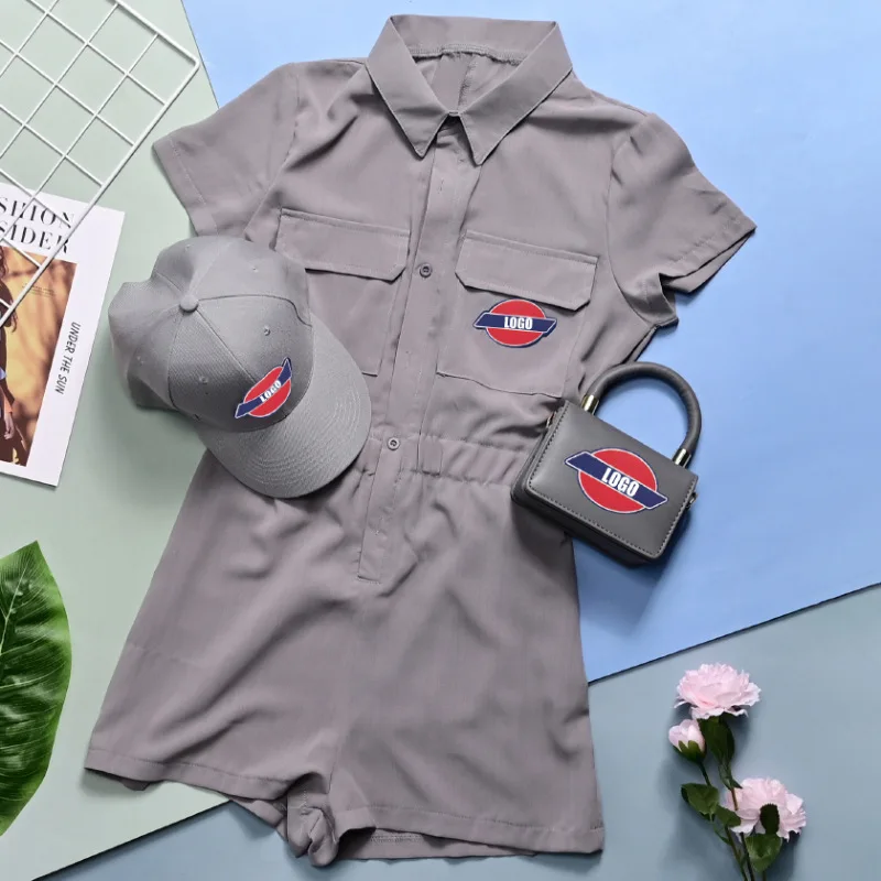 ladies luxury national tide oblique Tide overalls fashion peaked hats bags women handbag set